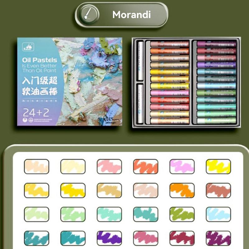 Artist Soft Oil Pastel Set 16/24/36/48 Colors Beginners Painting Drawing Student Graffiti Art Crayons Washable Oil Paint Sticks