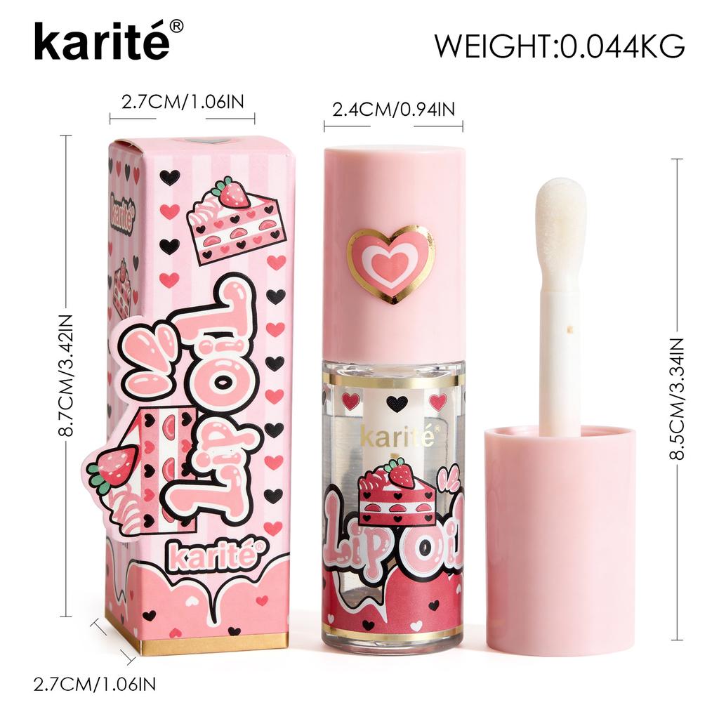 Kiss Beauty Lippenöl feuchtigkeitsspendend transparent feuchtigkeitsspendende Lippenmaske feuchtigkeitsspendender Lippenbalsam Charge
