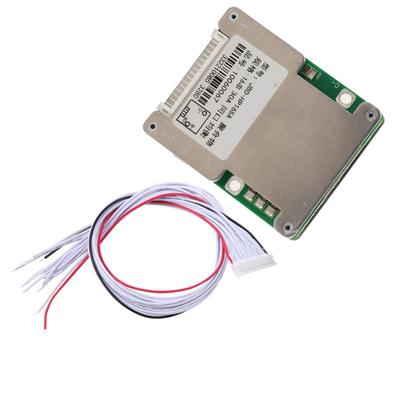 לוח הגנה על איזון סוללת ליתיום 16S 48V60V עם גוף קירור מאלומיניום (3.63.7V 30A)