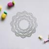Multi-layer Circle Die Cuts Nesting Circle Cutting Dies Embossing Templates for Gift Card Making Scrapbooking DIY Crafts