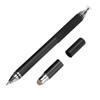 3 In 1 Cloth TipDisc Pen High Capacitive for Mobile Phone Tablet(Black )