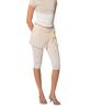 FIFTHALIAS (2-Piece Set) Dolly Skirt Capris Sand Beige