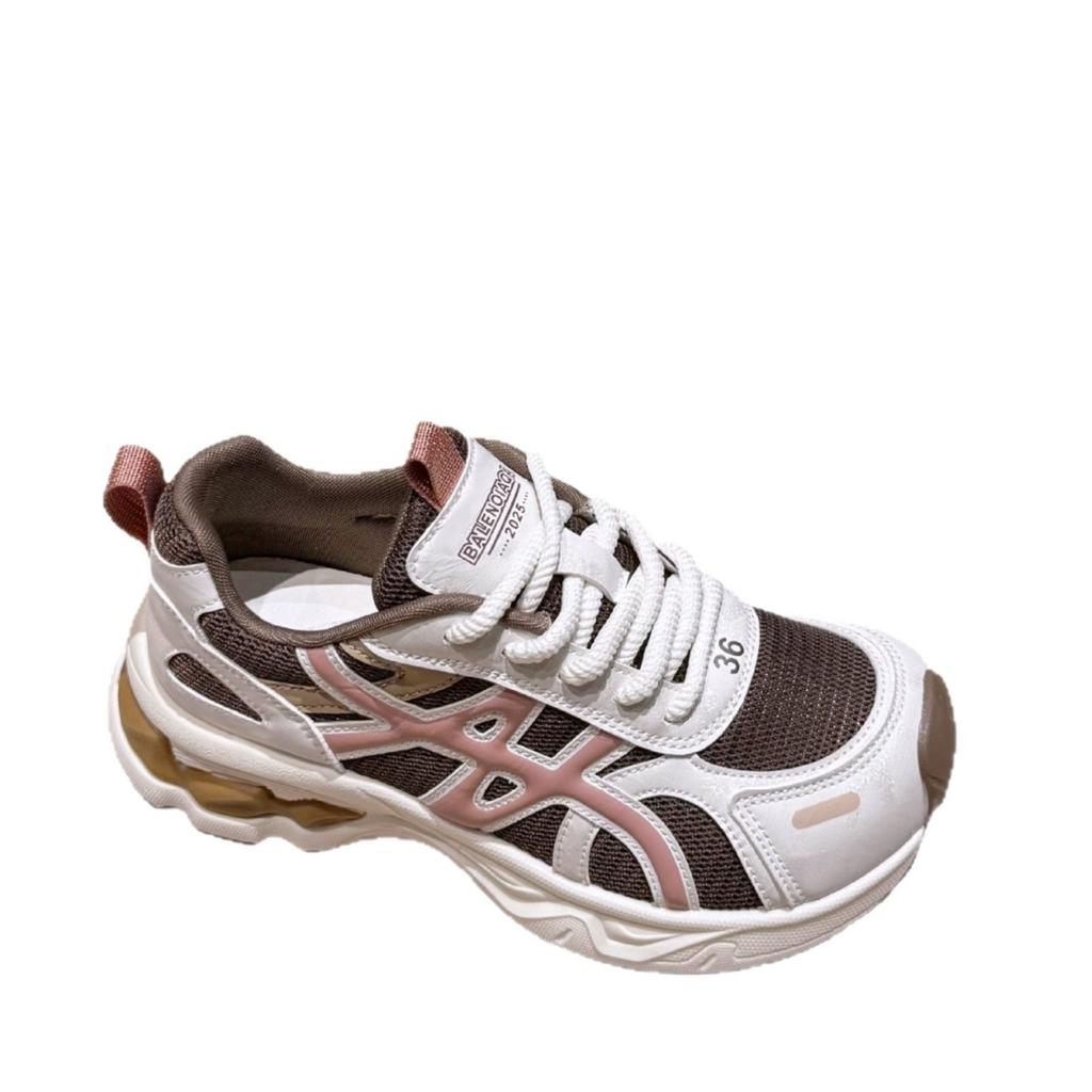 Atmungsaktive Dad-Schuhe mit Farbkontrast für Damen, 2025 neu, Retro, vielseitig, höhenverstärkend und schlankmachend, lässige Sportschuhe