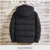 Men's Hooded Winter Sports Jacket - Windproof, Warm, Trendy, Cotton-Padded Short Coat