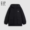 Gap Boys' Windproof Hooded Down Jacket