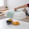 Foldable Breathable Rectangular Dustproof Food Dish Cover - Anti-Fly, Large & Small Sizes