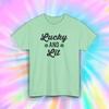 Lucky and Lit T-Shirt | St. Patrick’s Day Clover Tee | Irish Drinking Shirt