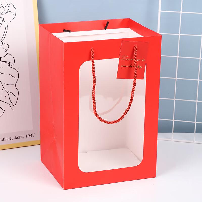 Clear Window Gift Bags