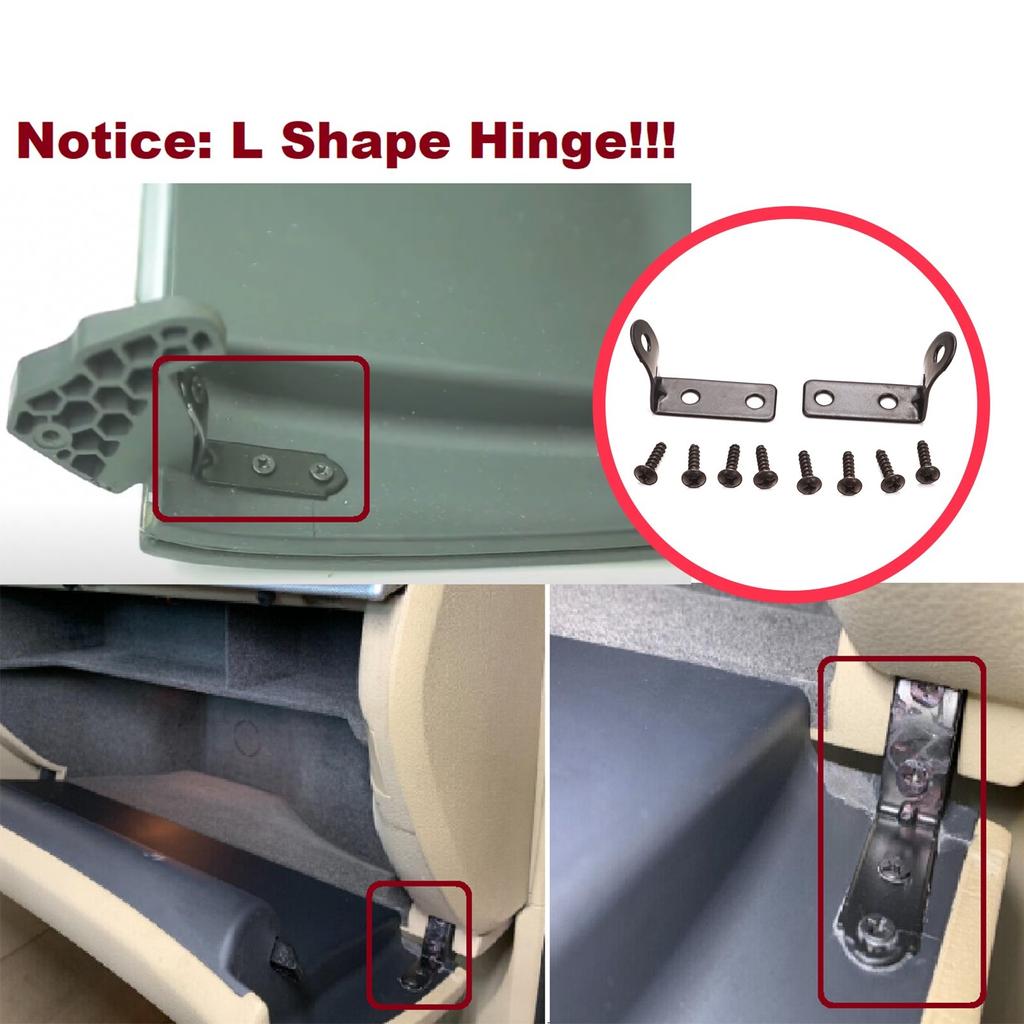 BDP1203 Glove Box Lid L Shape Hinge Snapped Repair Fix Kit Brackets 8E1880302E for A3 A4 S4 RS4 B6 B7 8E