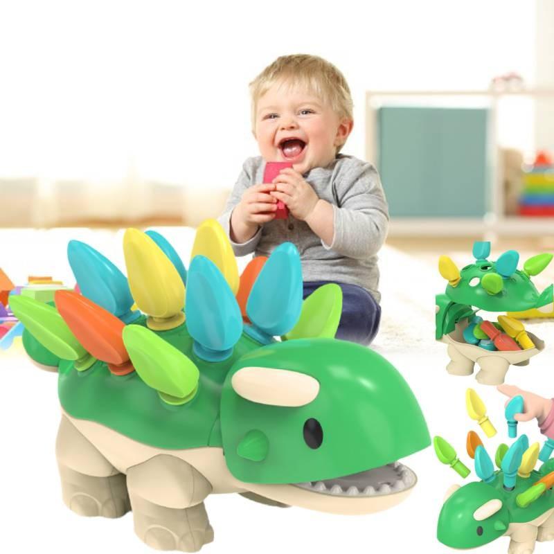 Dinosaur Fufufa Sensory Toys Educational Learning Toys Puzzle Hands On Game