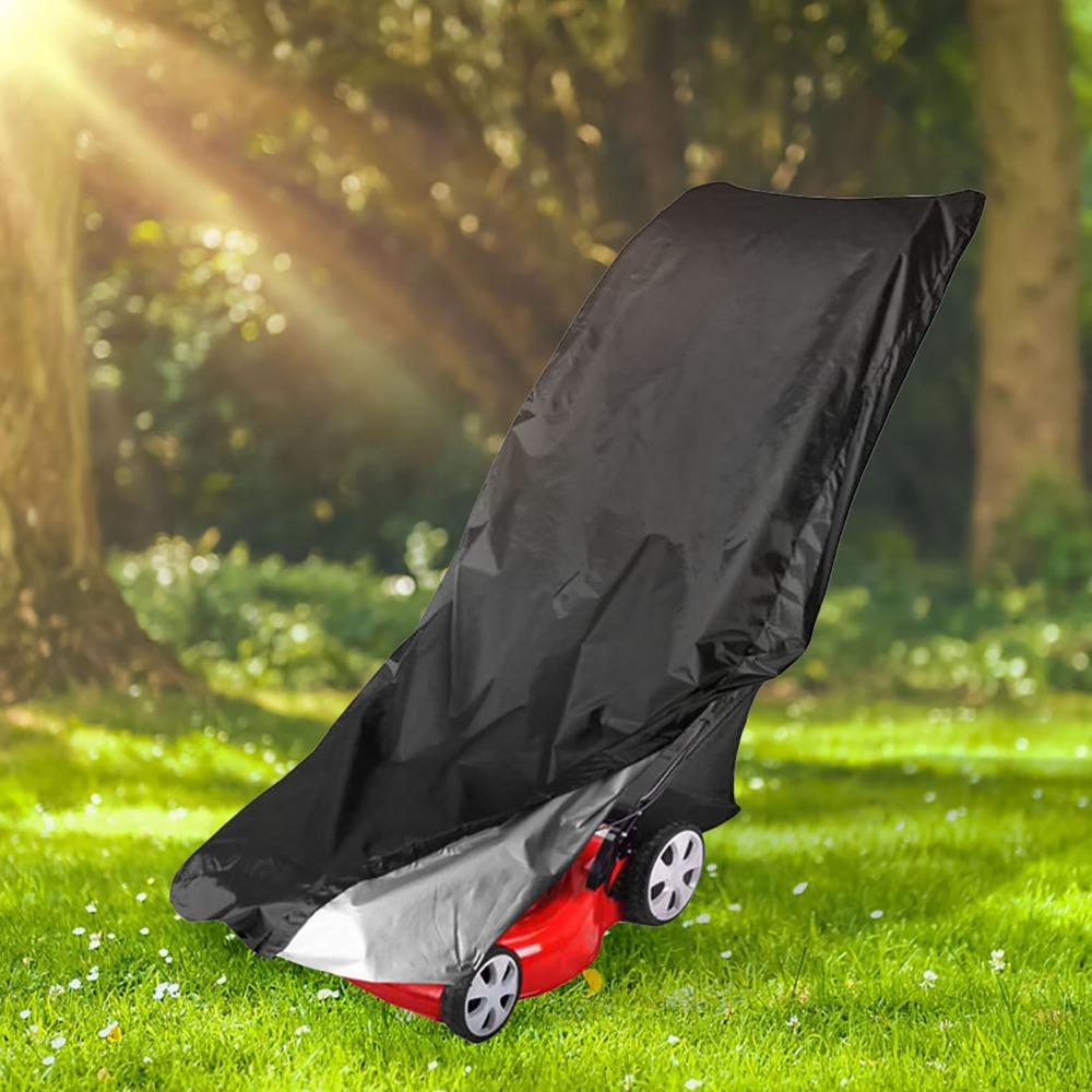 Polyester Lawn Mower Cover Universal Mower Protection Cover Durable Push Mower Cover