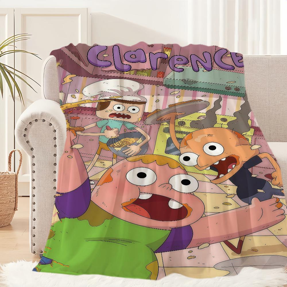 Classic Cartoon Blanket For Soft Throw Blanket for Picnic C ClarenceS Bed Sofa Home Bedroom Cozy Warm Comfortable 75x90cm