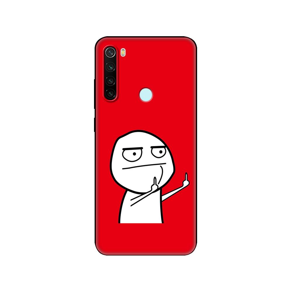 Für xiaomi Redmi Note 8T Hülle, Weiche Silikonhülle für xiaomi Redmi Note 8 Hülle T Fundas auf Redmi NOTE 8 PRO Coque schwarzes TPU-Case