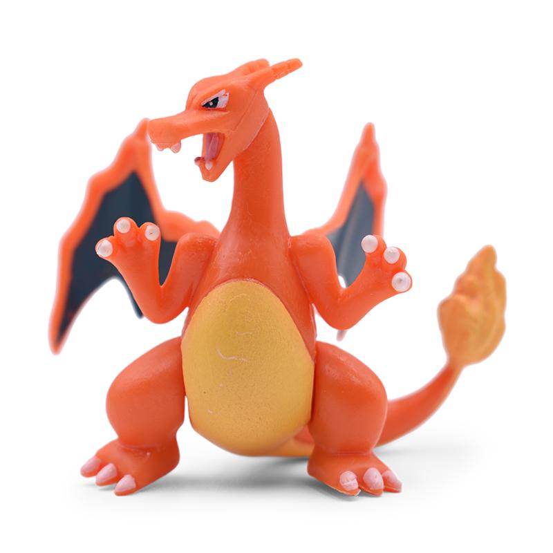 2-3inch Pokemon PVC Action Figure Pikachu Charmander Eevee Figures Dolls Model Anime Collection Ornamental Toy Kid Birthday Gift