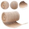 Gurtband Gelber Jute-Rolle Mit Drahtkante 3Meter Jute-Rolle Jute-Stoff Geschenkverpackung