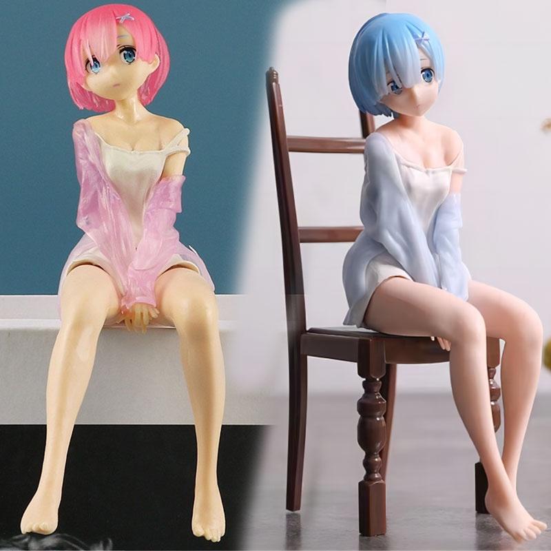 Rem Chibi Pvc Figure Gift Set In Color Box 12cm Height