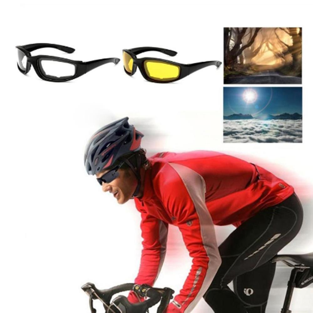 Windproof Cycling Sunglasses Motorcycle UV400 Goggles Men Motor Sun Glasses Eye Protection Riding Eyewear Moto Outdoor Shades