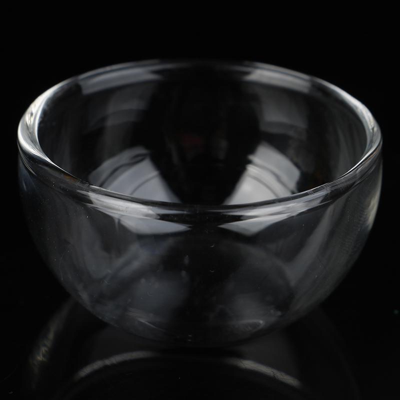 1/12 Dollhouse Miniature Accessories Glass Soup Plate Simulation Dish Toy