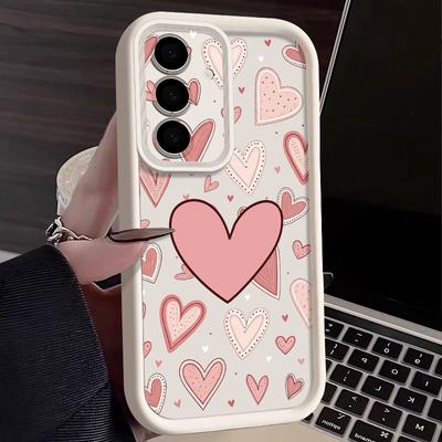 Pin Love Queen Print Case For Samsung A57 A37 A27 A17 S26 Ultra S25 FE A56 A36 A26 A16 A55 A35 A25 A15 A54 5G S21 S22 S23 S24 Plus Shockproof Cover