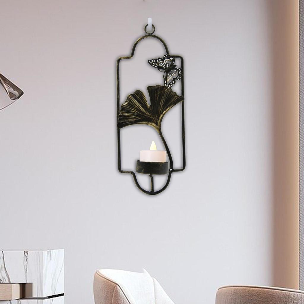 Iron Candle Holder Candle Holder for Bedroom Home Decor Elegant Fashionable