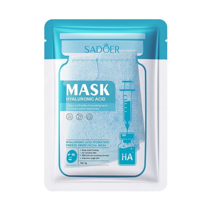3pcs Vitamin B5 Moisturizing Lyophilized Mask SADOER Moisturizing Hydrating Mask