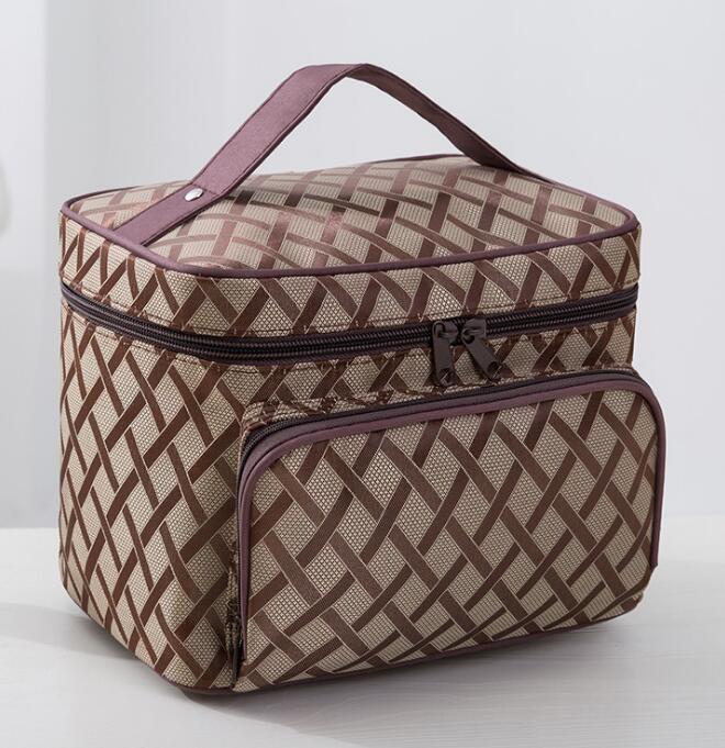 Nowa kosmetyczka Modne pudełko na kosmetyki z zamkiem błyskawicznym Duża pojemność Kosmetyczki podróżne do makijażu