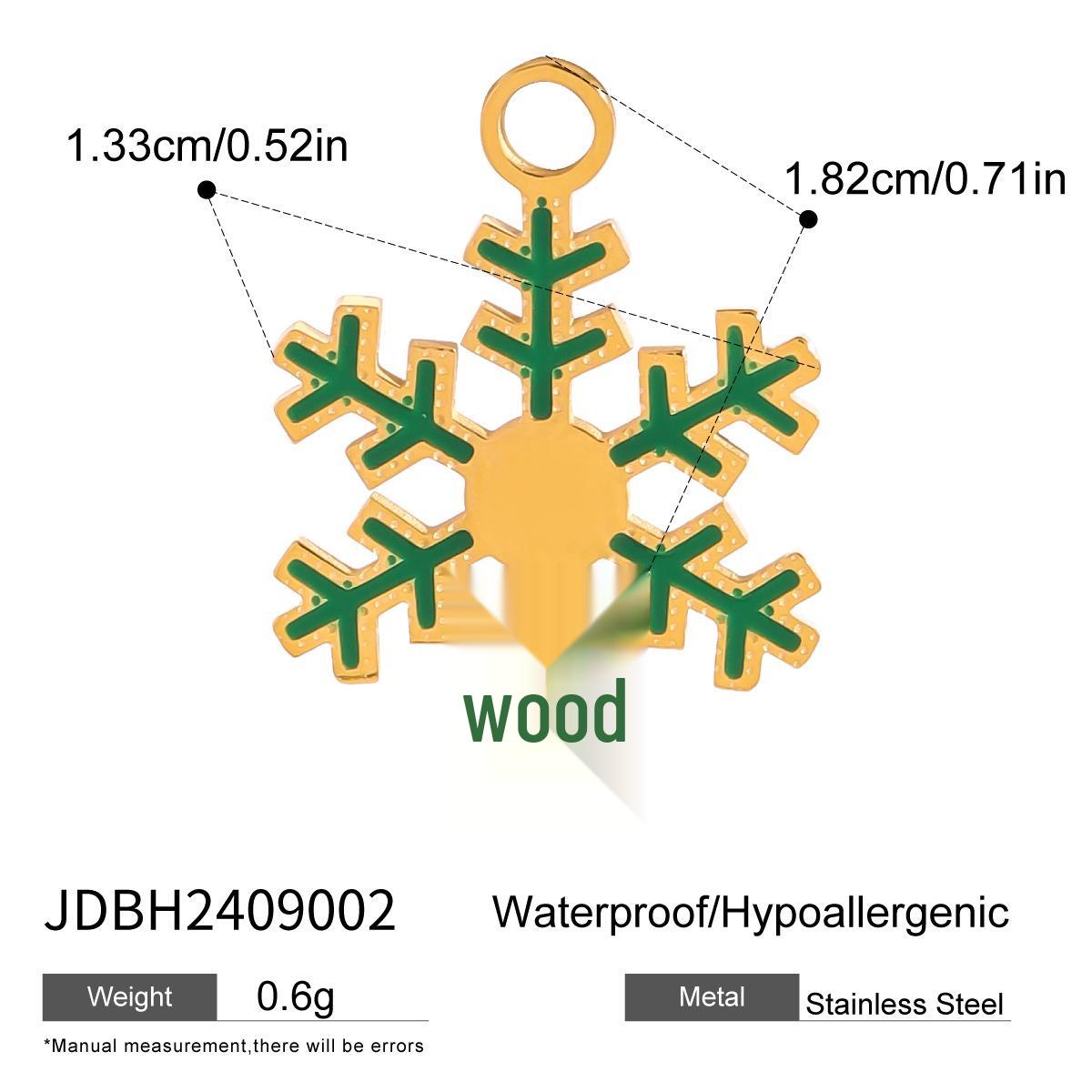 Jieding Браслет из нержавеющей стали на Рождество и Новый год: Высококлассный европейский и американский браслет для вечеринок
