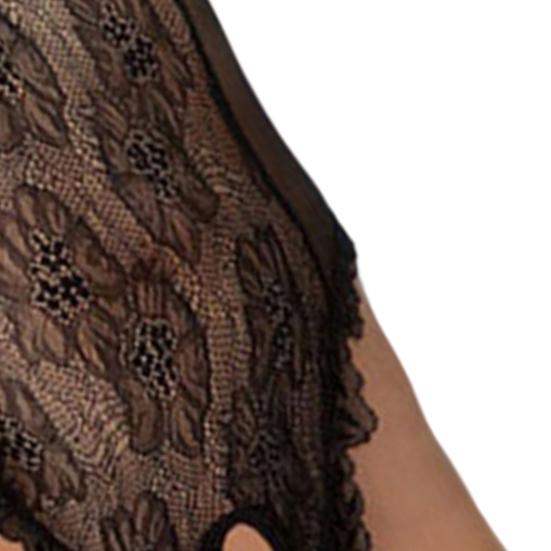 Women Sexy Bow Lace Sleepwear Open Bra Crotch Jumpsuit Bodysuit Underwear