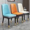 Light Luxury Metal Dining and Vanity Chair