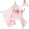 Cosplay Costume Anime Uraraka Ochaco Japanese Kimono Set Full