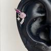 Punk Fashion Titanium Steel Ear Bone Studs: Cool Cochlear Piercing Earrings Collection