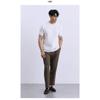 Men S Short Sleeve T Shirt Slim Fit Ice Silk Summer Business Inner Wear