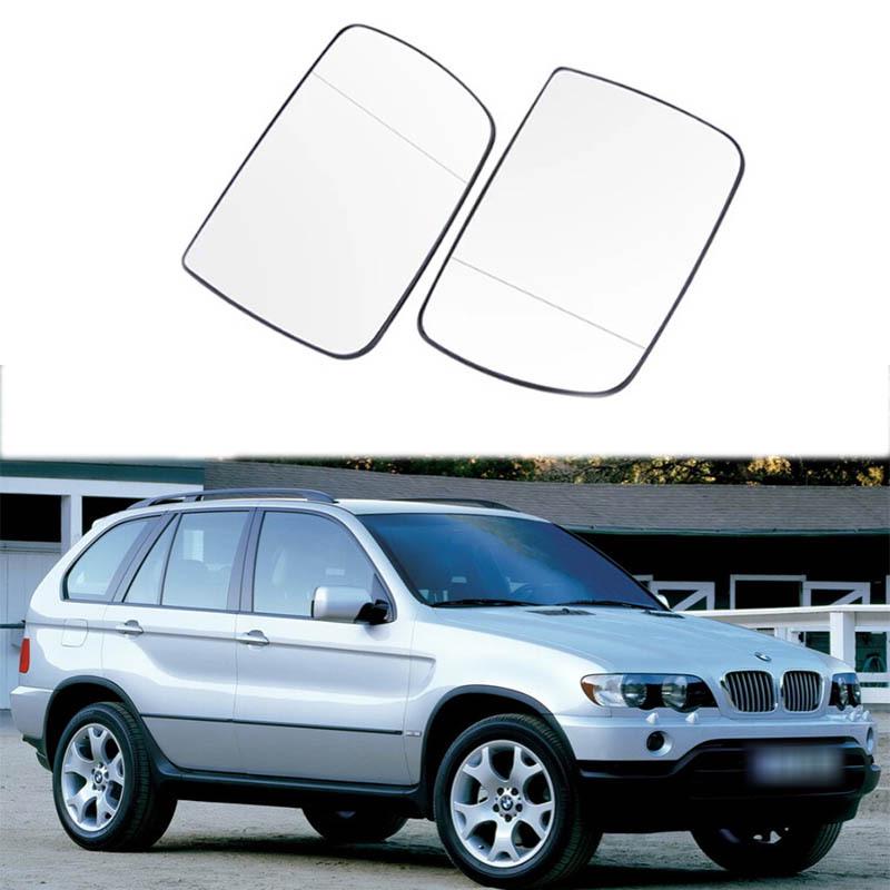 Kompatibilní s 99-06 BMW X5 E53: Vyhřívané sklo zpětného zrcátka - náhrada