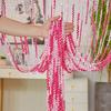 Spiral String Door Curtain Decorative Tassel Curtain Wall Panel Room Divider Fringe Screen Blind for Home Living Room Bedroom
