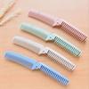 Portable Travel Hair Comb Hair Brush Wheat Straw Foldable Hair Brushes Massage Comb Anti-Static Hair Combs Hair Styling Tools