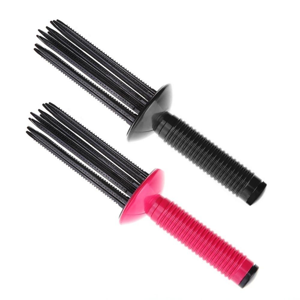 Heatless Round Hair Brush Anti-Slip Curling Wand New Fluffy Curling Roll Comb  Hair Styling Tools