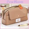 Multilayer Canvas Pencil Case With Large Capacity For Students And Office Use