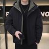 Men's 2025 Stylish Hooded Down Jacket: Warm, Handsome, and High-Quality for Autumn/Winter