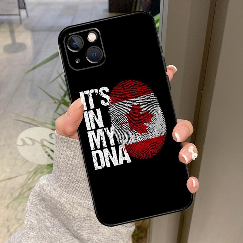 Canada Canadian Flag Case For iPhone 17 Pro Max 15 14 13 12 11 16 Pro Max Plus 12 13 Mini 16e 17 Air Back Cover