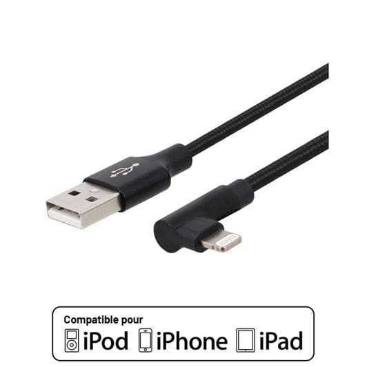 

EDENWOOD ИЗОГНУТЫЙ ЧЕРНЫЙ КАБЕЛЬ 1М MFI