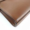 Excellent BALLY Shoulder Bag Carriage Shoulder Bag 2WAY Leather Handbag Brown Used