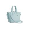 Furla Net Cow Leather Basket Bag, Shoulder Bag, Crossbody Bag, Handbag Mini Women's Mint Blue BASRFUA-HSF000-1859S