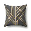 Polyester Pillow Case Decorative Geometric Home Printed Pillow Case Waist Cushion Cover Car Cushion Head Cushion Cover