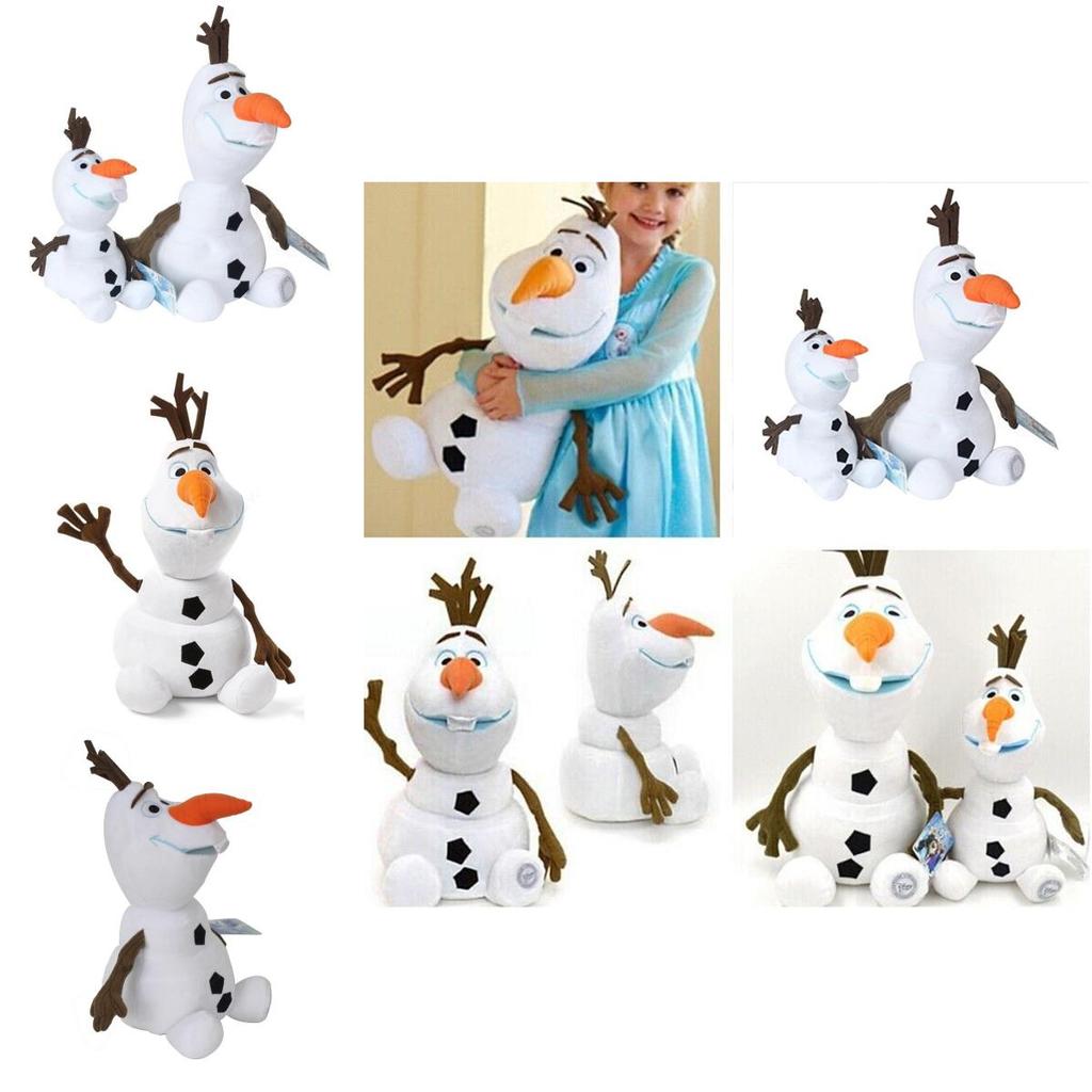 Adorable 12-18" Olaf Snowman Doll Soft Plush Toy Perfect For Kids Baby Gifts