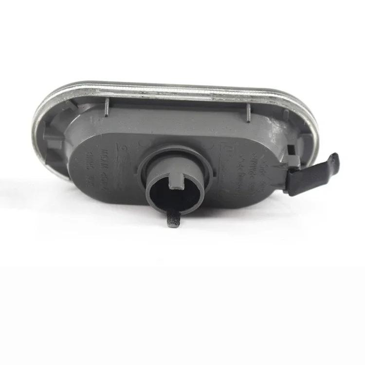2pcs Car Side Marker Light Shell Auto Turn Signal Lamp Warning Lights Compatible for Volkswagen Golf 4 Mk4 Bora Vento Seat Jetta
