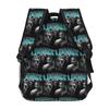 Movie Scream Billy Loomis 90s Design Student Backpack School Bag Hiking Travel Daypack for Boys Girls Bookbag Shoulder Bags