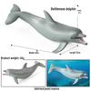 Ocean Wildlife Simulation Toy Set: Sea Turtle, Shark, Whale, Sea Lion, Tiger Shark, Manta Ray, Seal, Grouper.