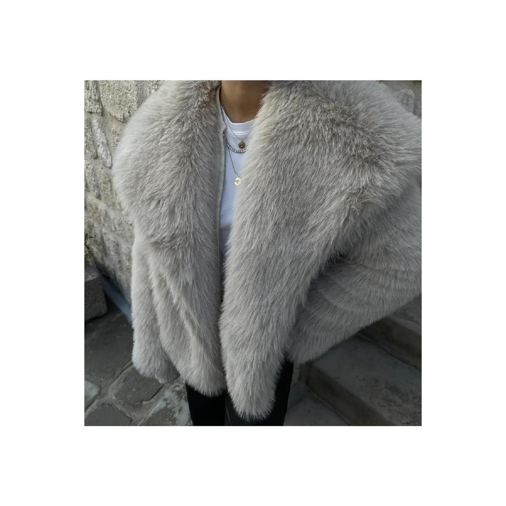 Premium Faux Lolita Fur Coat