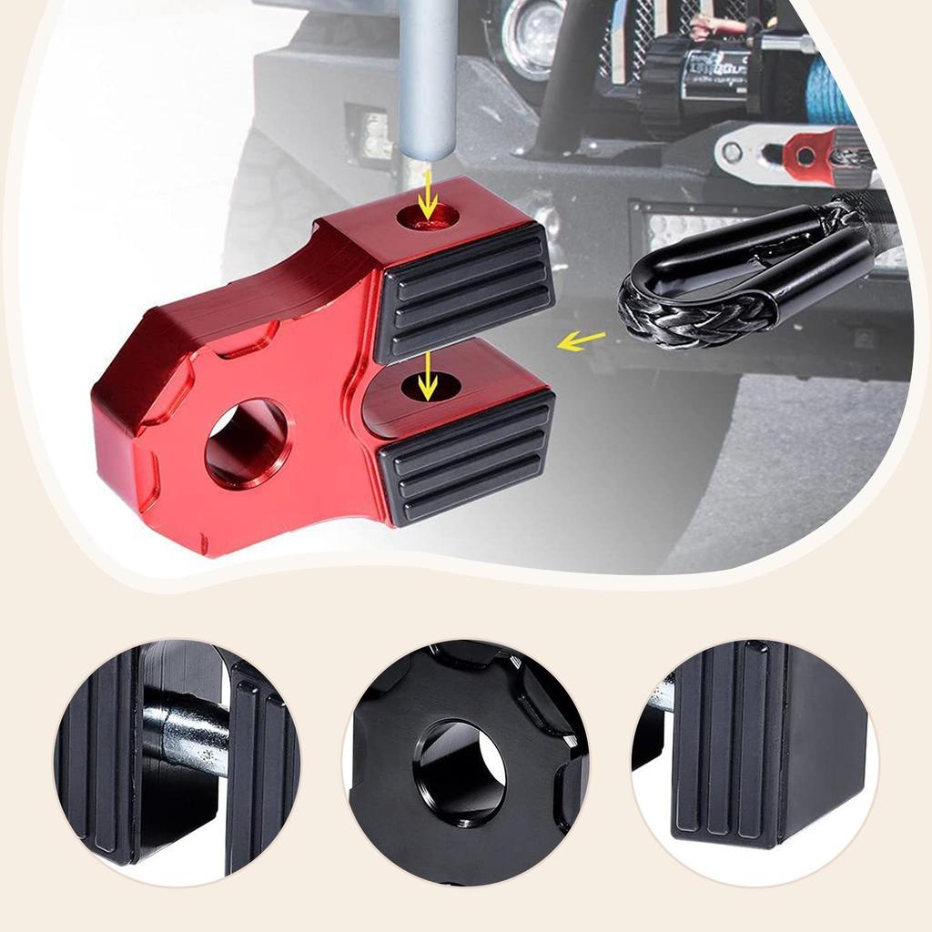 Generic Winch Mount Connector Drag Hook Connector for Trucks