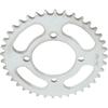 428 38 teeth sprocket, 4 holes, Rear Sprocket Steel Rear Drive Sprocket for Off Road Bikes and Motorcycles Silver